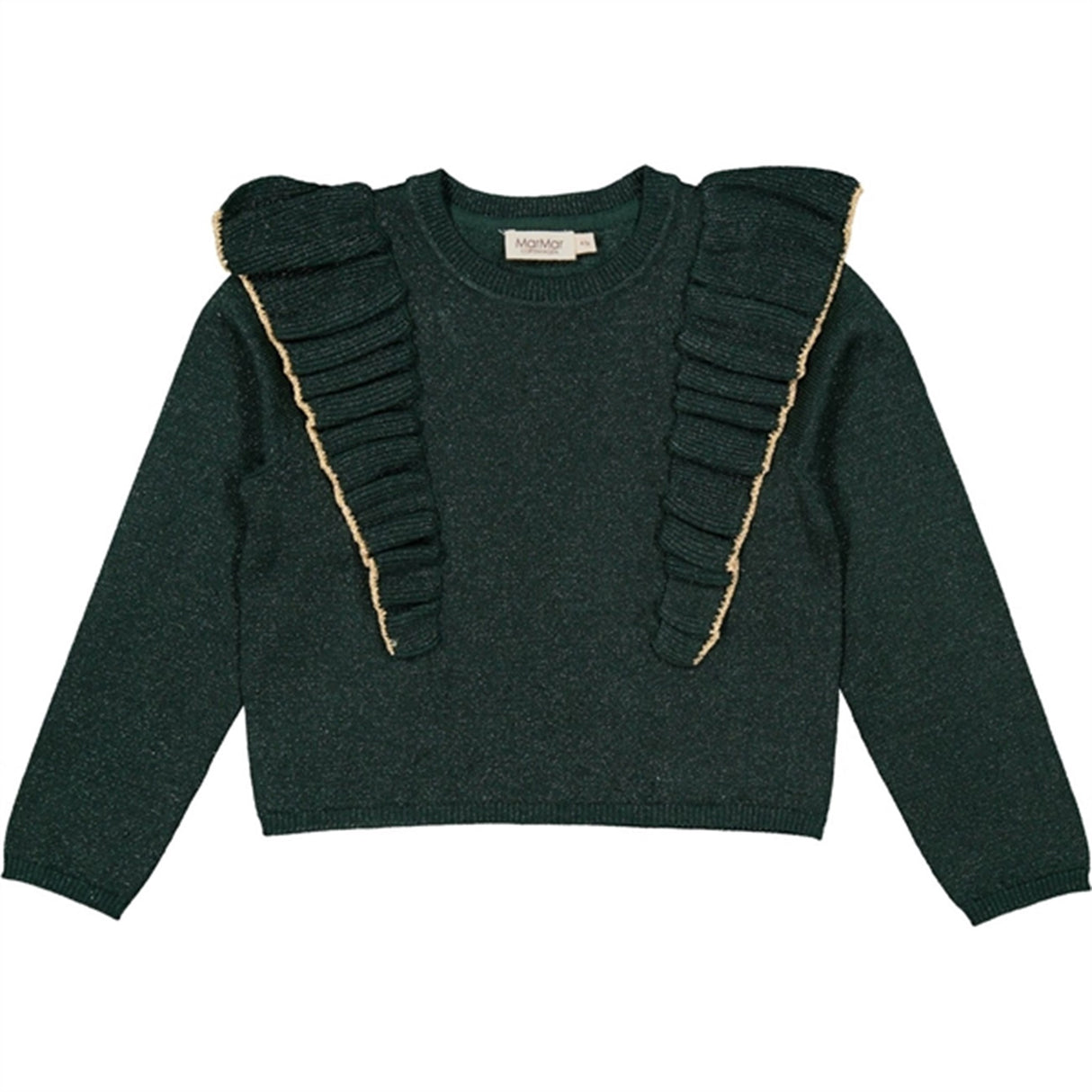 MarMar Dark Leaf Glitter Taya Knit 5