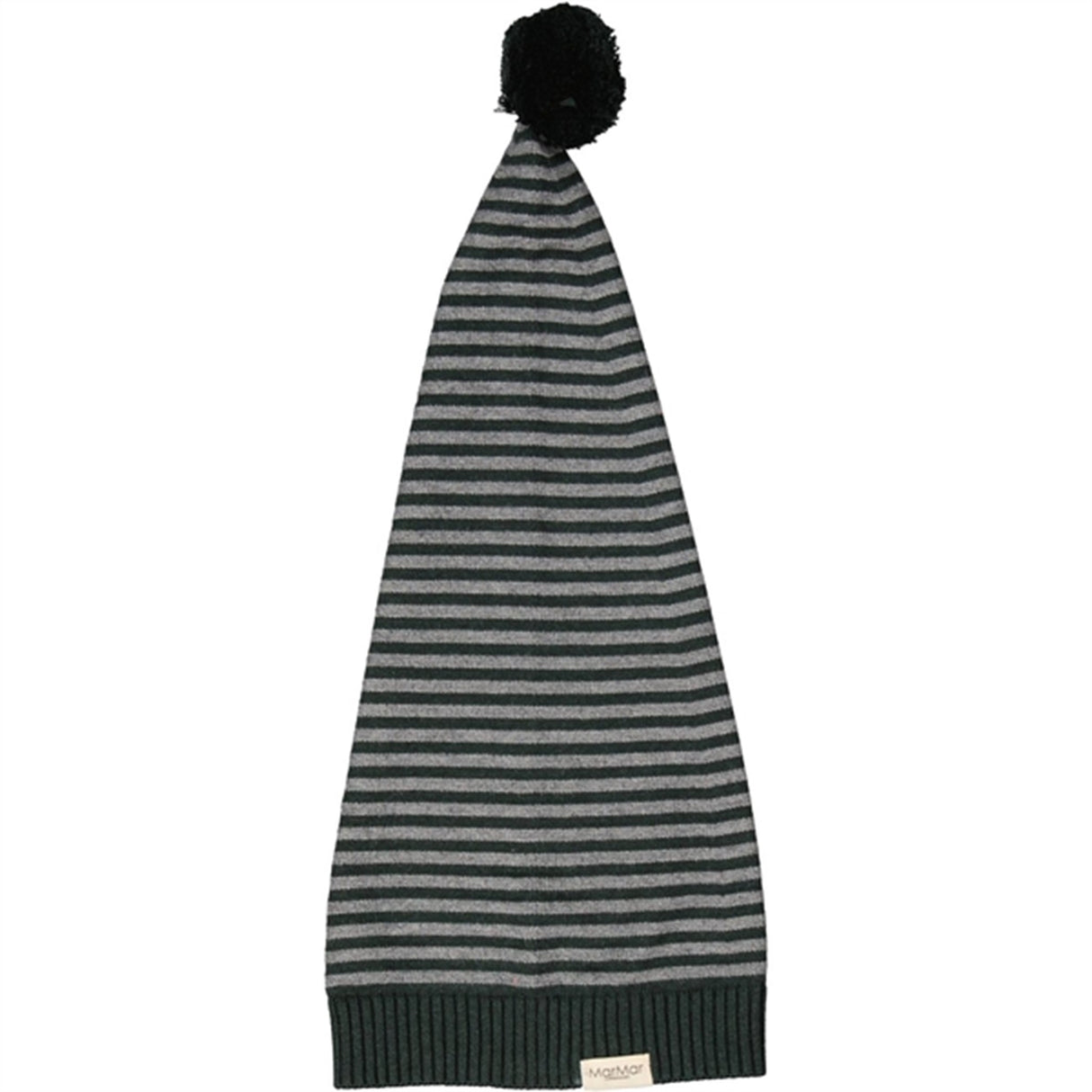 MarMar Dark Leaf Stripe Alfen Christmas Hat 4