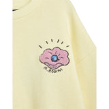 Mini Rodini Seashell Chenille Emb Sweatshirt Yellow 2