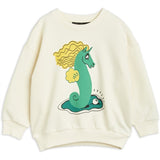 Mini Rodini Unicorn Seahorse Sweatshirt Offwhite