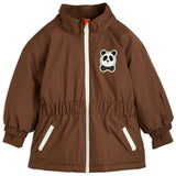 Mini Rodini Panda Soft Ski Jacket Brown 3