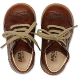 Angulus Shoe With Laces Cognac 4