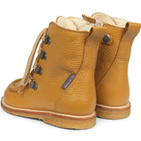 Angulus Tex Boots w. Zipper and Lace Ocher 2380-101-7250-2566 2