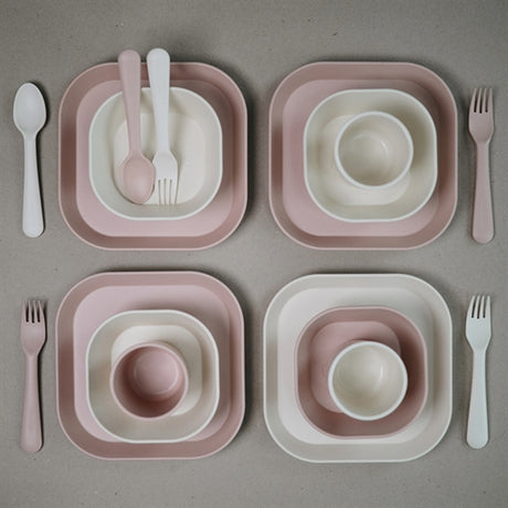 Mushie Fork And Spoon Set Blush 2