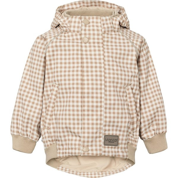 MarMar Olio Jacket Gingham Check Technical Summer Outerwear