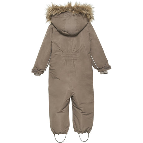 En Fant Snow Suit m. Faux Fur Chocolate Chip 2