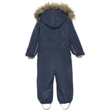 En Fant Snow Suit m. Faux Fur Parisian Night 3