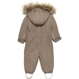 En Fant Snow Suit m. Faux Fur Chocolate Chip 3