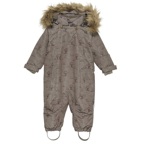 En Fant Snow Suit AOP Chocolate Chip