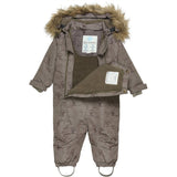 En Fant Snow Suit AOP Chocolate Chip 4