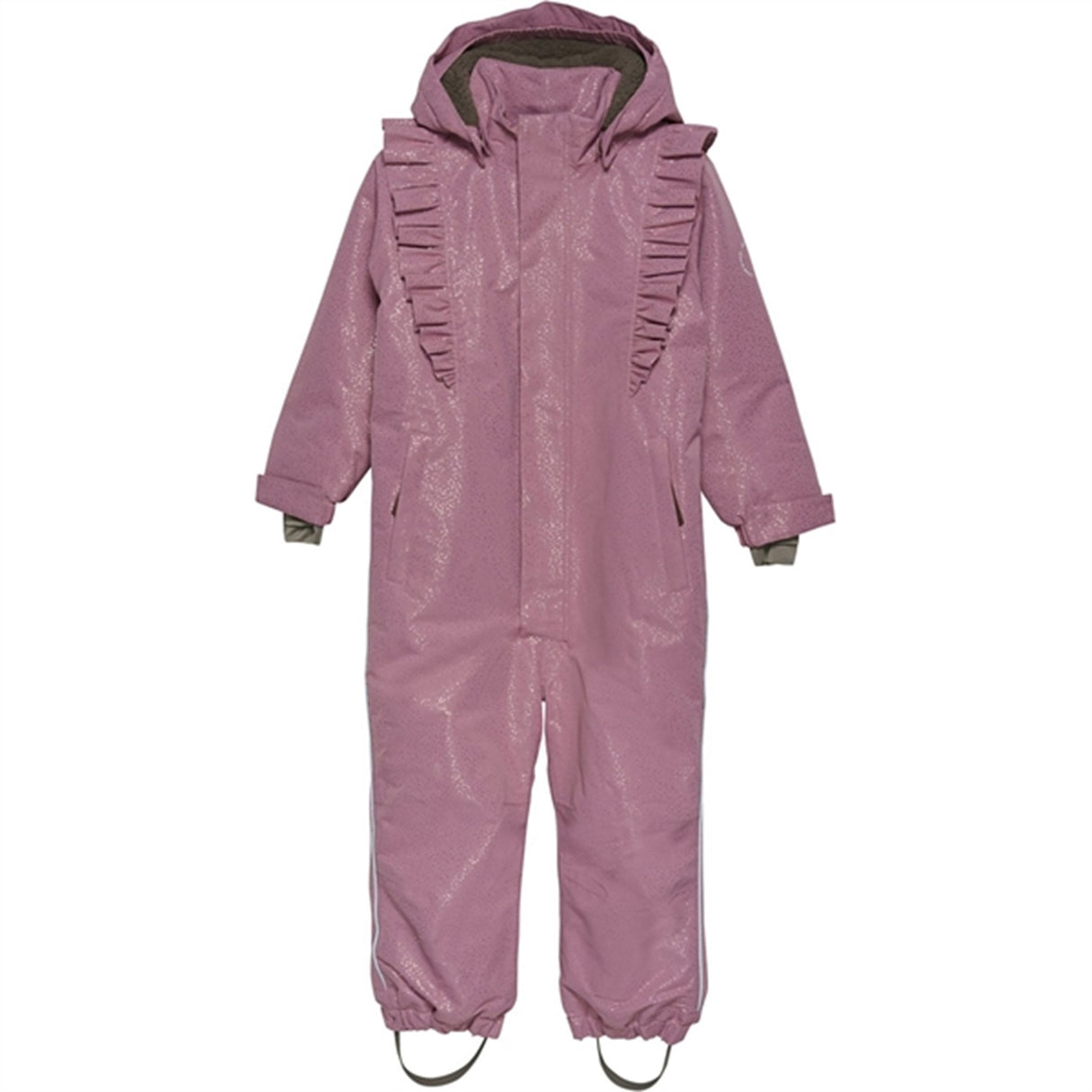 En Fant Snow Suit Glitter Mesa Rose