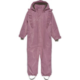 En Fant Snow Suit Glitter Mesa Rose