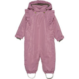 En Fant Snow Suit Glitter Mesa Rose