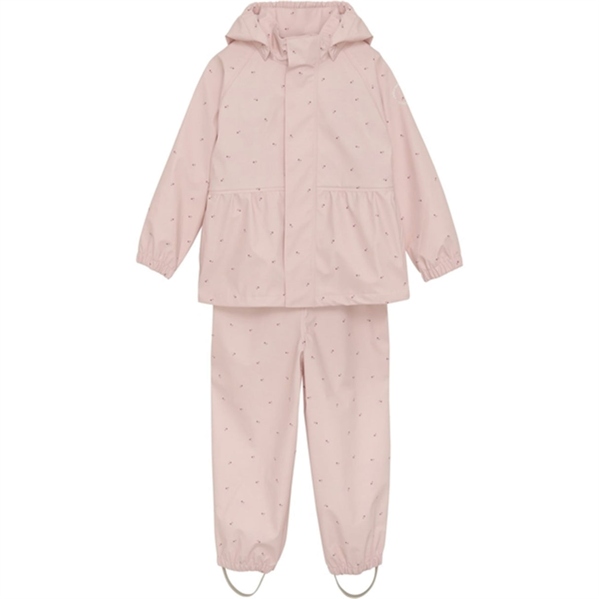 En Fant Rainwear Set Peach Whip