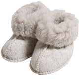 Alwero Baby Slippers Light Grey