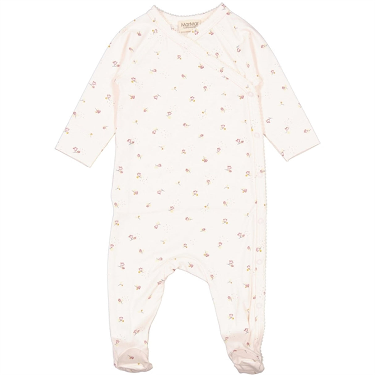 MarMar New Born Tulips Bloom Rubello Romper