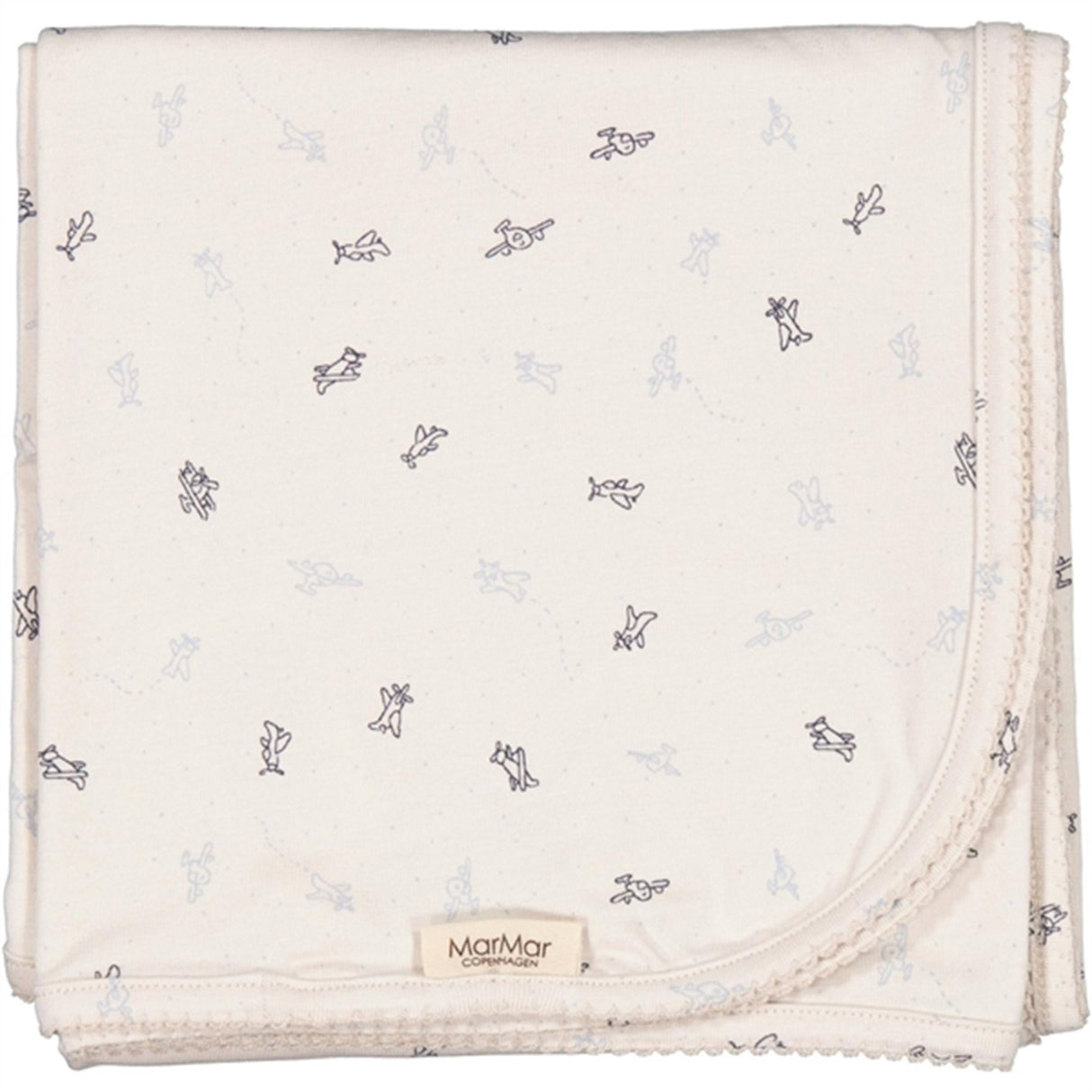 MarMar New Born Airplanes Alida Baby Blanket