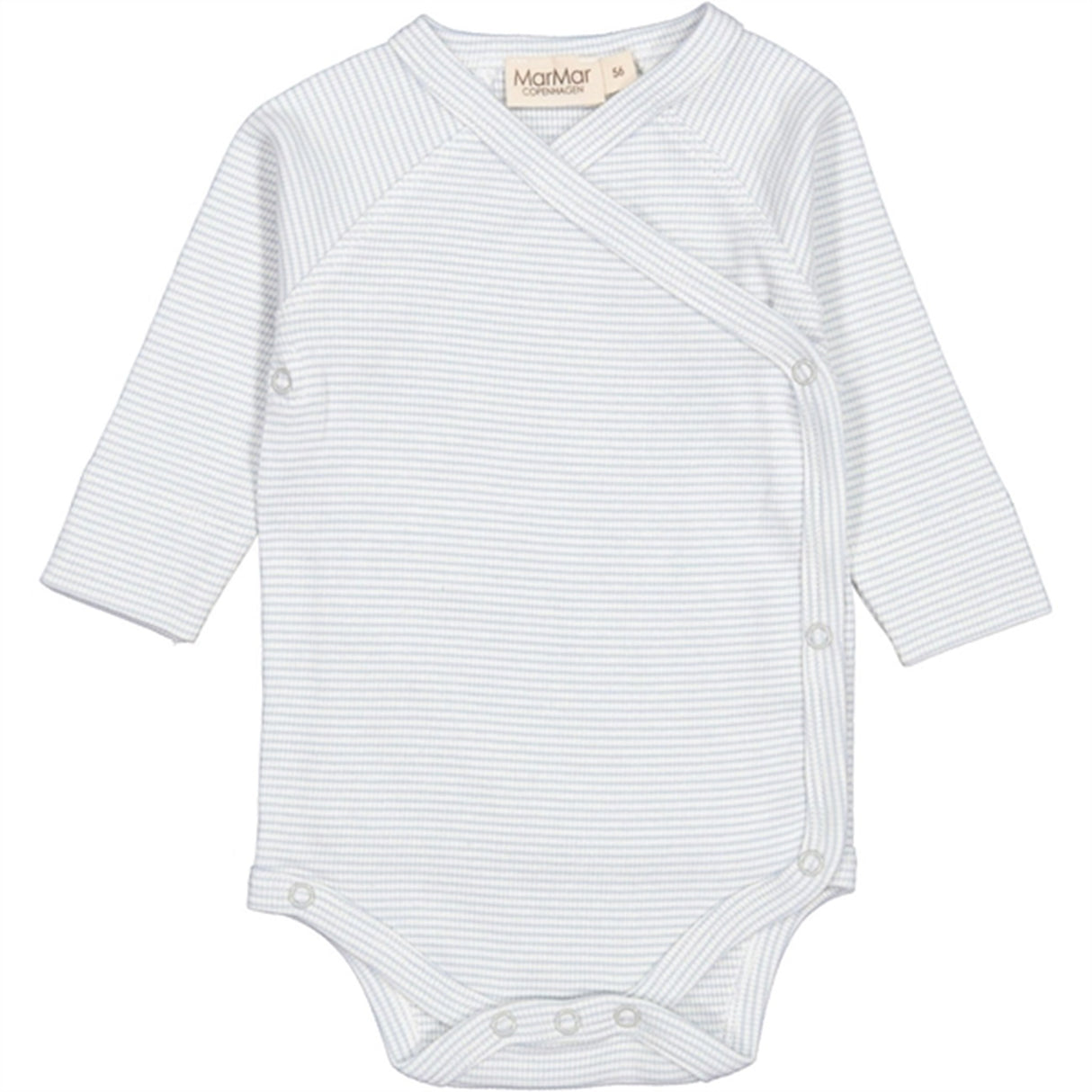 MarMar New Born Modal Fine Rib Fresh Air Stripe Belito Body