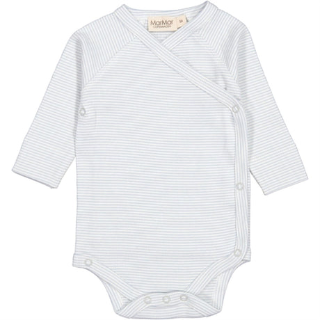 MarMar New Born Modal Fine Rib Fresh Air Stripe Belito Body