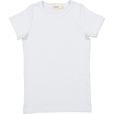 MarMar Modal Fine Rib Fresh Air Stripe Tago T-shirt