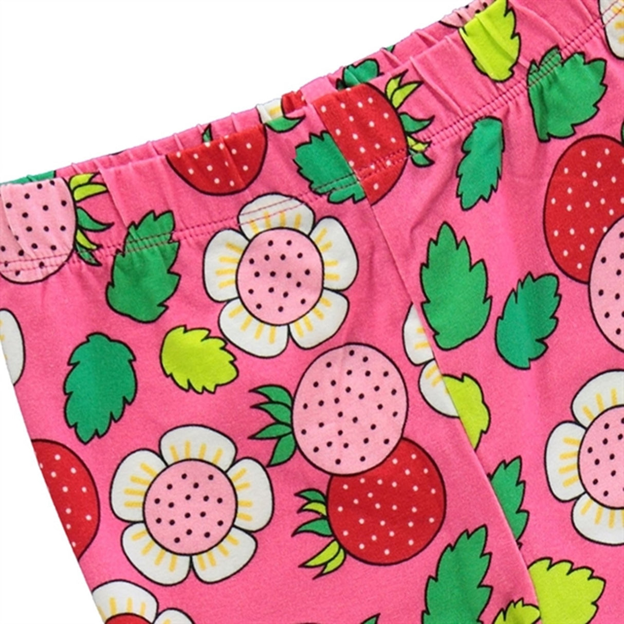 Småfolk Pink Strawberry Leggings 3