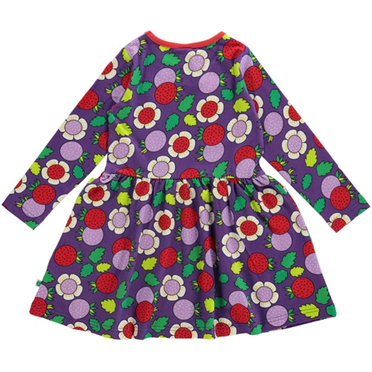 Småfolk Purple Heart Strawberry Dress 4