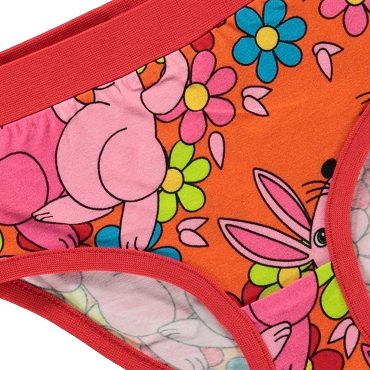 Småfolk Orange Bunny Underwear Set 2