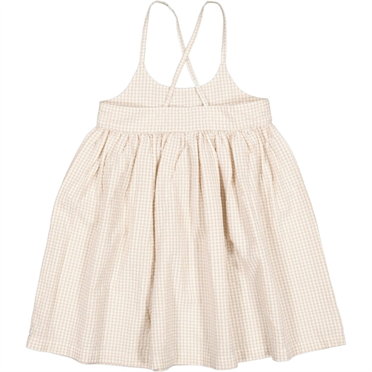 MarMar Grey Sand Gingham Divo Dress 2