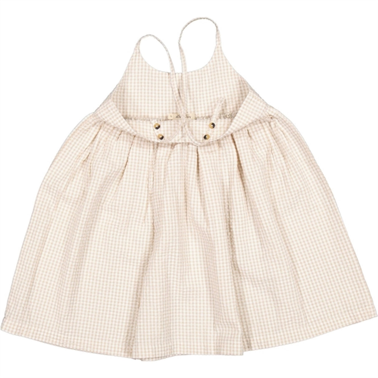 MarMar Grey Sand Gingham Divo Dress 3