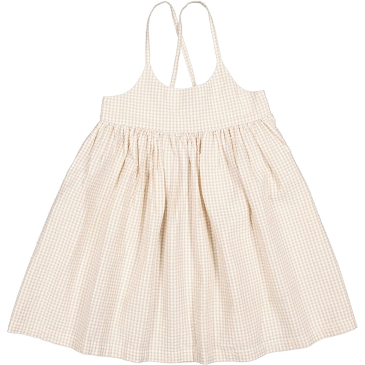 MarMar Grey Sand Gingham Divo Dress