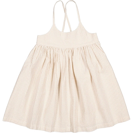 MarMar Grey Sand Gingham Divo Dress