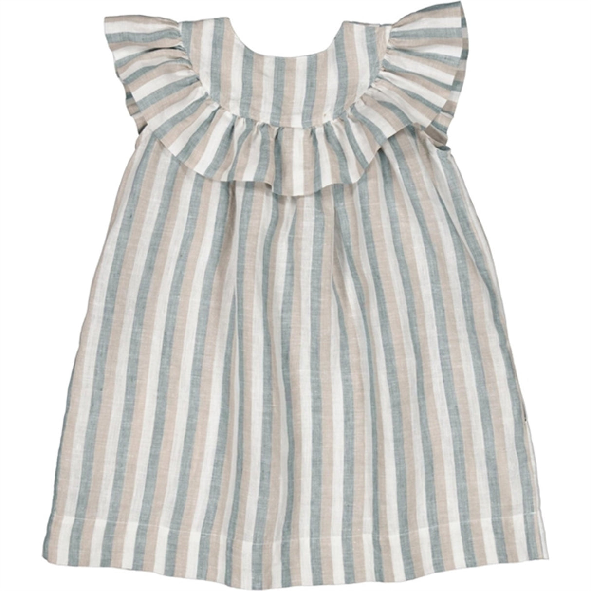 MarMar Dusty Blue Stripe Drussa Dress