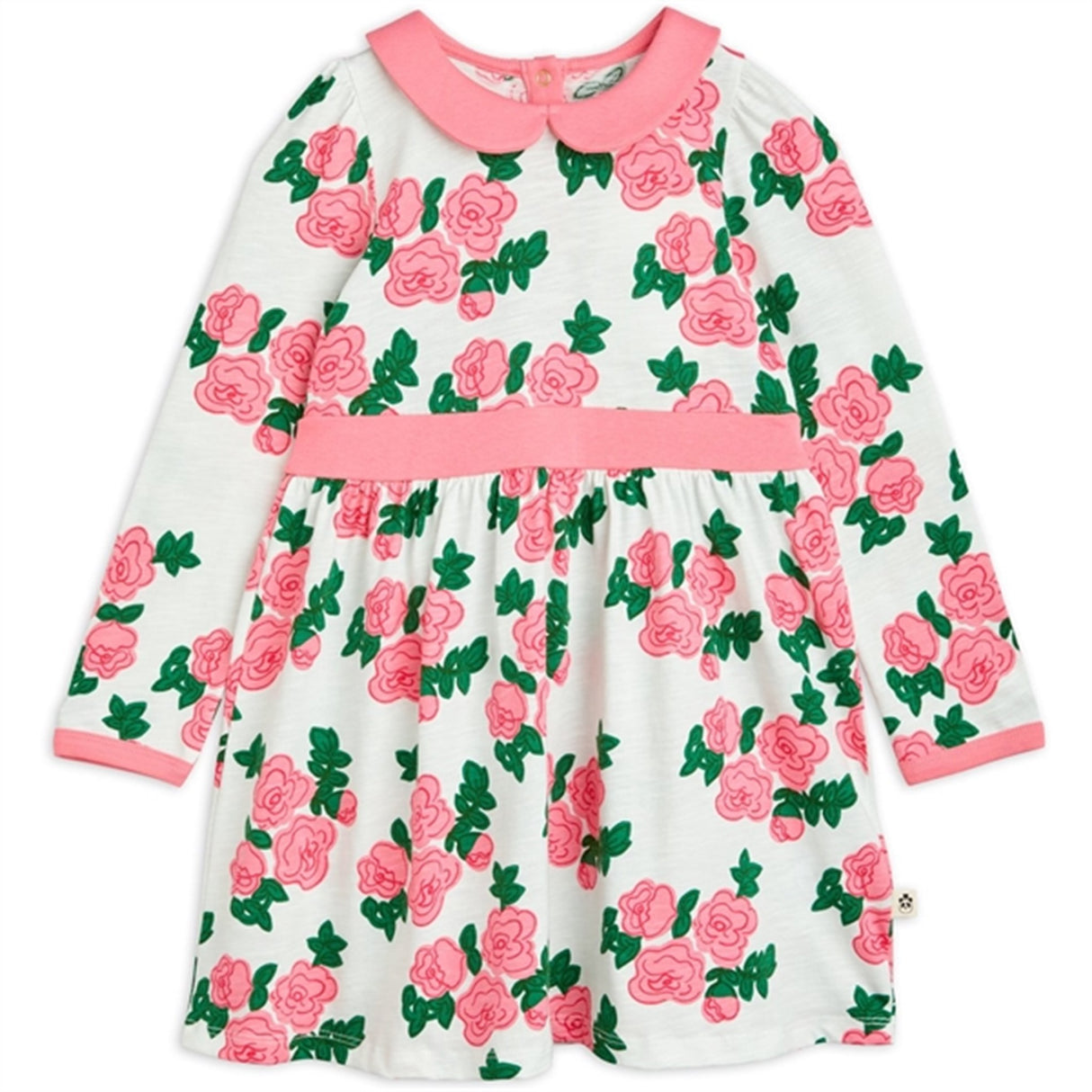 Mini Rodini Roses Aop Dress Pink