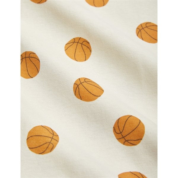 Mini Rodini Offwhite Basketball Aop T-shirt 2