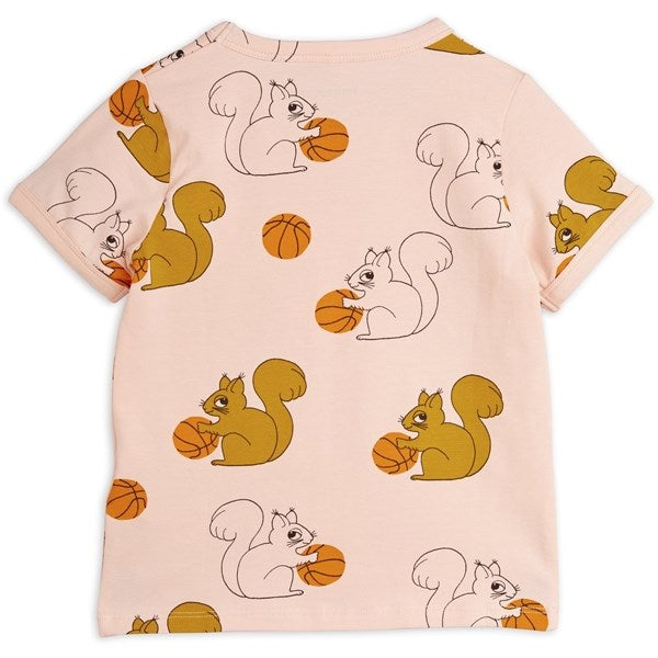 Mini Rodini Pink Squirrels Aop T-shirt 3