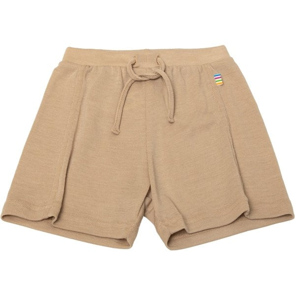 Joha Wool/Silk Beige Shorts