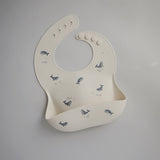 Mushie Silicone Bib Whales 3