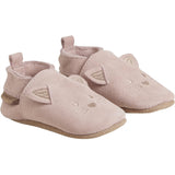 En Fant Slippers Animal Suede Misty Rose