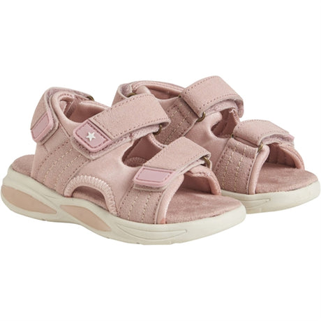 En Fant Sandal Velcro with Light Misty Rose