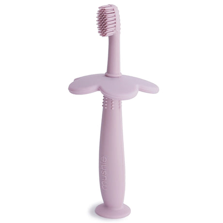 Mushie Toothbrush Flower Soft Lilac