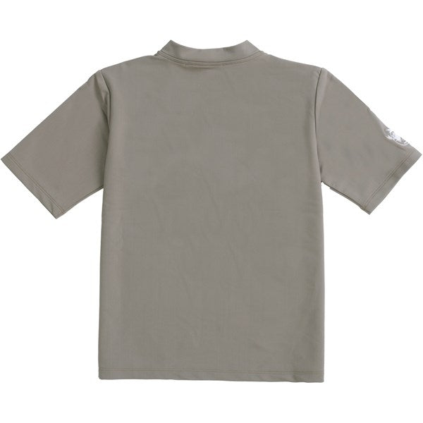 Petit Crabe Taupe Max Half Zip Swim Shirt 5