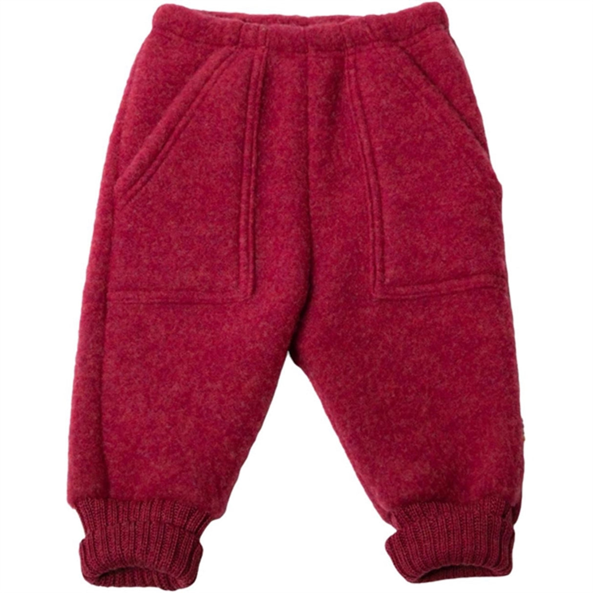 Joha Wool Fuchsia Melange Baggy Pants