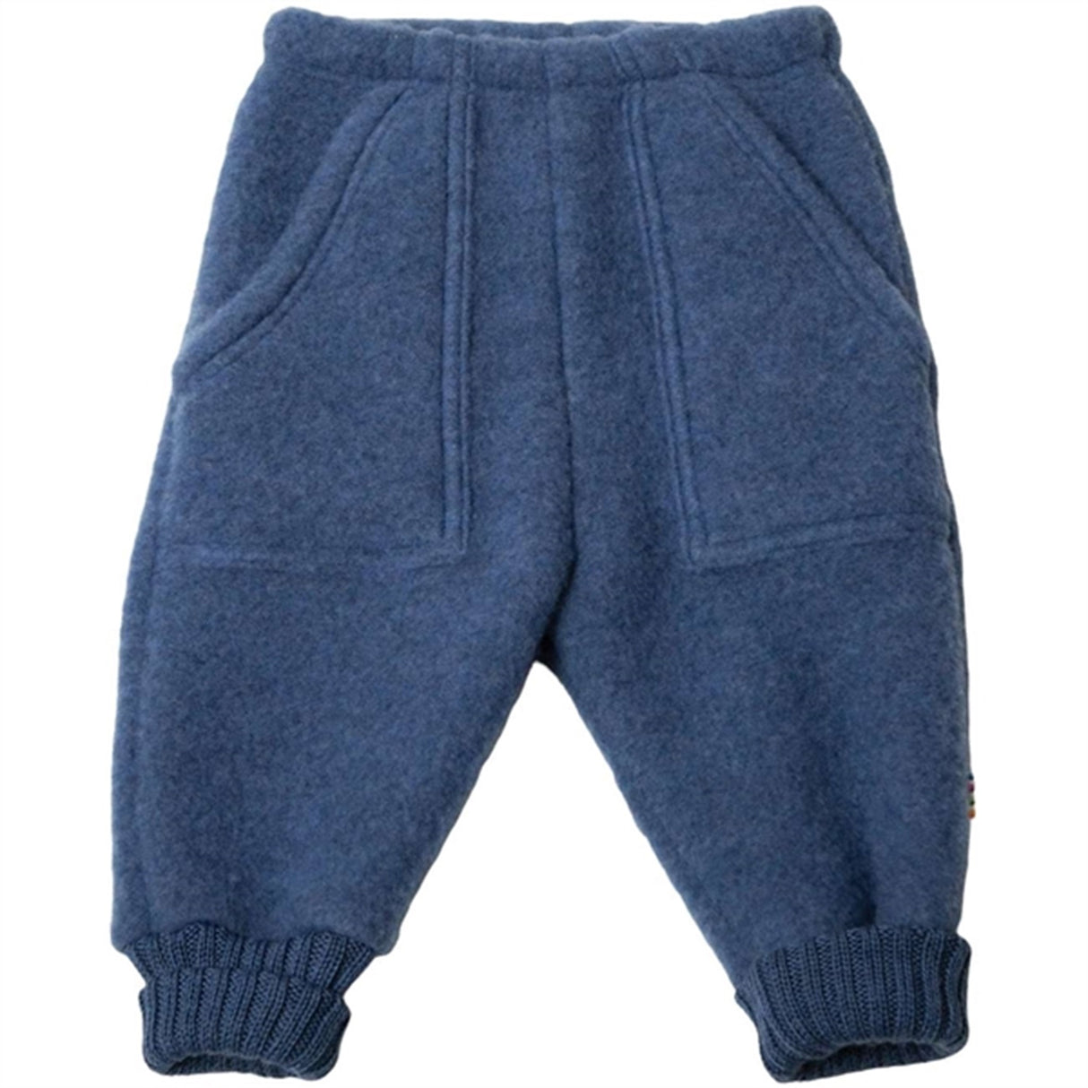 Joha Uld Blue Melange Baggy Pants