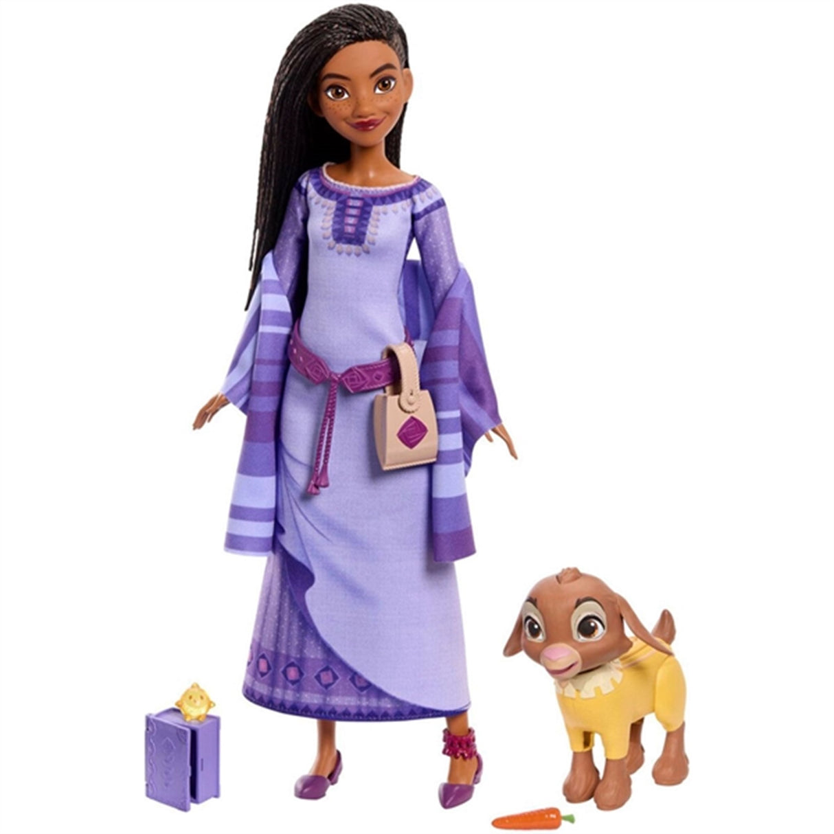 Disney Wish Fashion Doll Core Asha Travel Pack 2