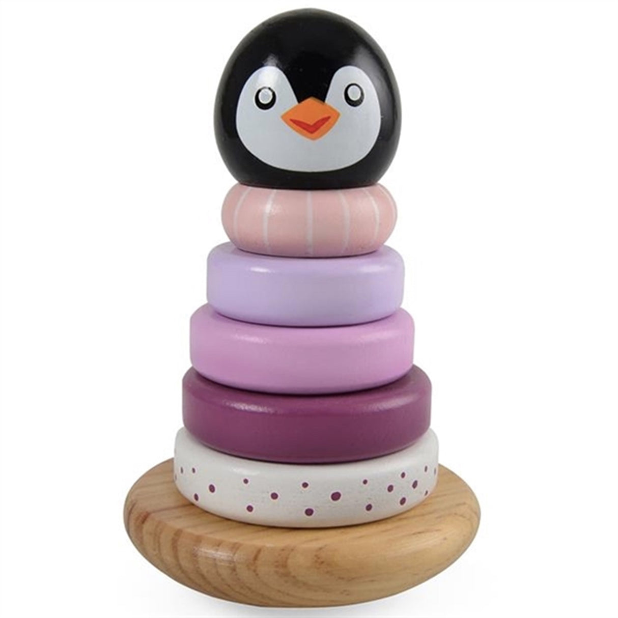 Magni Stacking Tower Penguin Pink