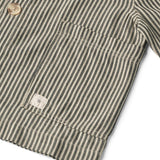 Wheat Black Coal Stripe Overshirt Avi 3