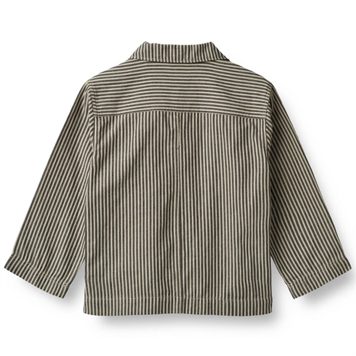 Wheat Black Coal Stripe Overshirt Avi 4