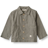 Wheat Black Coal Stripe Overshirt Avi