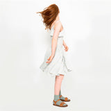 Minimalisma Lis Dress Birch Cloud Stripe