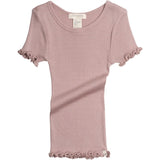 Minimalisma Blomst Blouse Dusty Rose